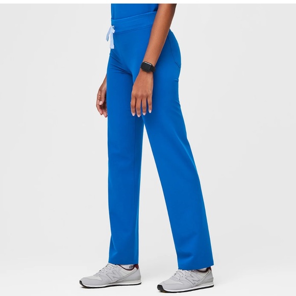 FIGS Size XL-P Livingston Basic Scrub Pants Royal Blue - Picture 2 of 7